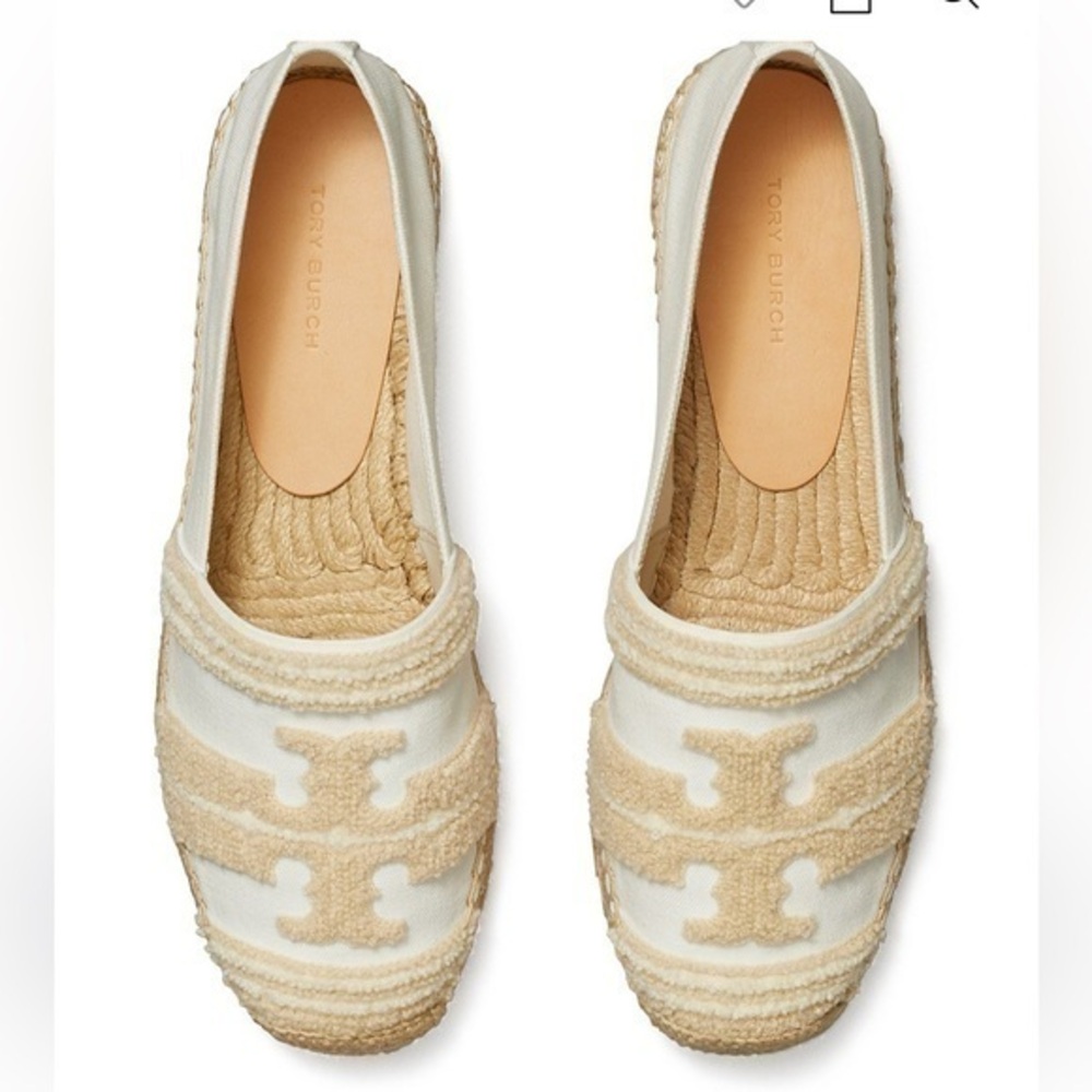 New Tory Burch Women's Double T Espadrille Flats